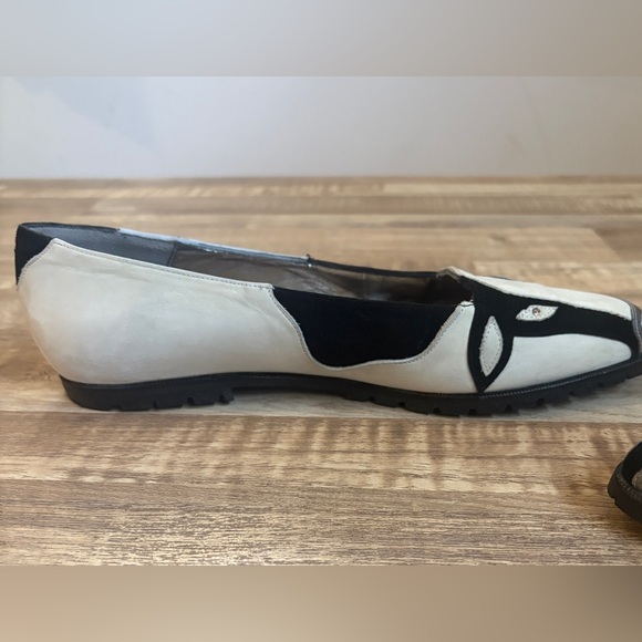 Vintage Donald Pliner Cow Print Loafers 🐄 - Picture 10 of 17